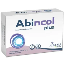 Abincol Plus 14 Stick Orosolubili - Integratore Equilibrio Flora Intestinale
