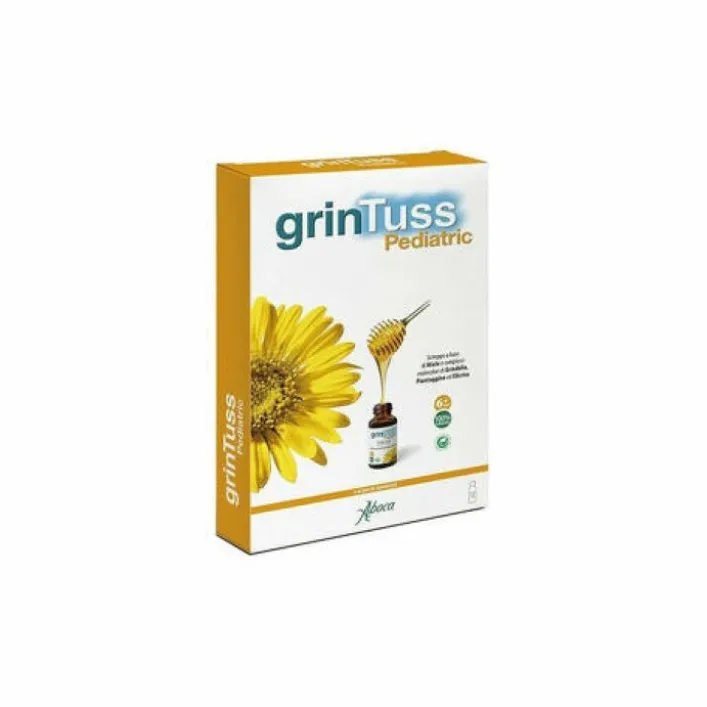 Aboca Grintuss Pediatrico Sciroppo 12 Flaconcini