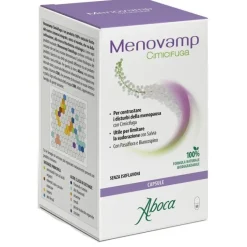 Aboca Menovamp Cimicifuga 60 capsule - Integratore Disturbi Menopausa