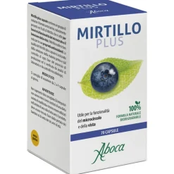 Aboca Mirtillo Plus 70 Opercoli - Integratore Microcircolo e Vista