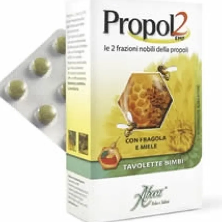Aboca Propol2 EMF Bimbi 45 Tavolette - Integratore Difese Immunitarie