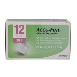 Accu-Chek Ago Accu-Fine G29 12 mm Ago per Penna Insulina 100 Pezzi