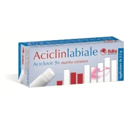 Aciclinlabiale Matita Cutanea 50 mg Aciclovir 2,5 grammi