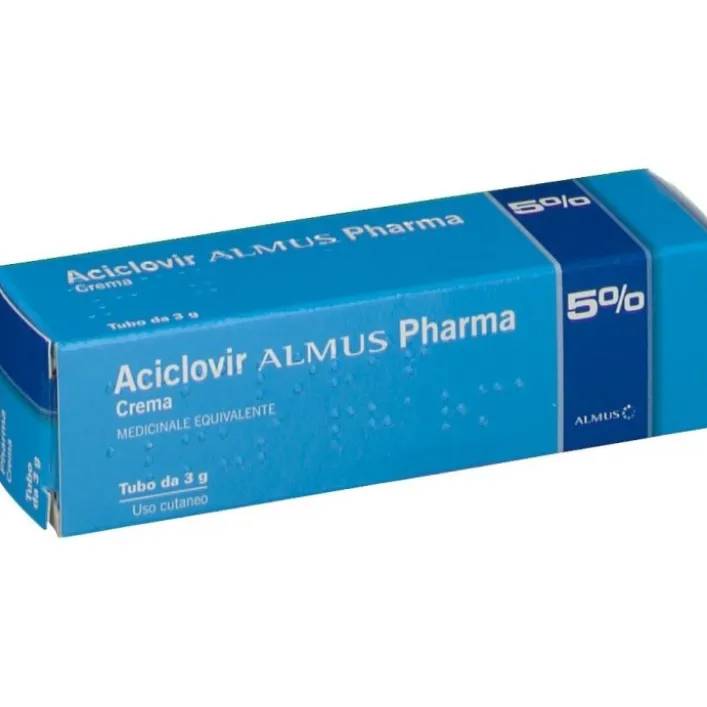 Aciclovir Almus Crema 5% 3 grammi