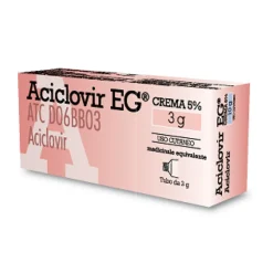 Aciclovir EG 5% Crema contro Herpes 3 grammi
