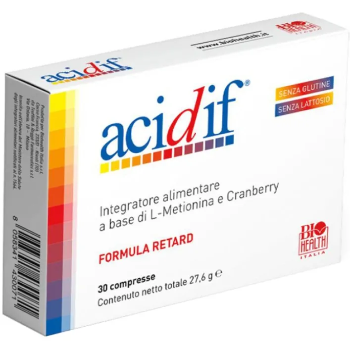 Acidif 30 Compresse - Integratore Alimentare