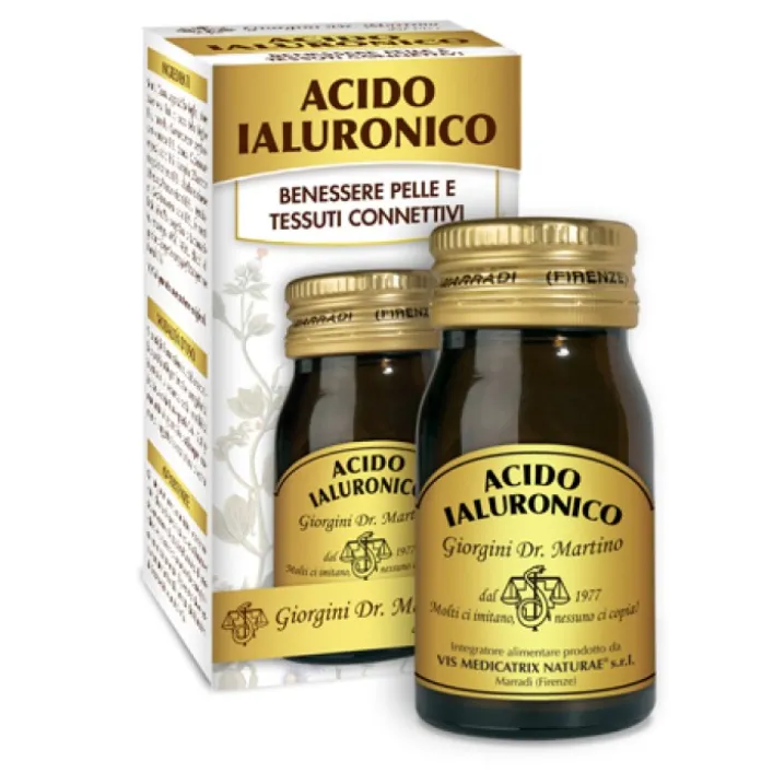 Acido Ialuronico 60 Pastiglie Dr. Giorgini - Integratore Benessere della Pelle