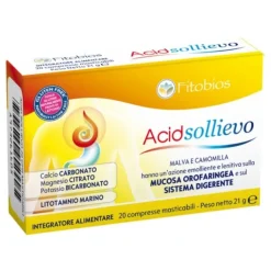 Acid Sollievo 20 Compresse Masticabili - Integratore Alimentare