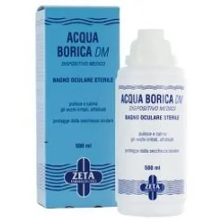 Acqua Borica Lenitiva Zeta per Bagno Oculare 500 ml
