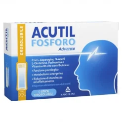 Acutil Fosforo Advance 12 Stick Orosolubili - Integratore per il benessere della Mente