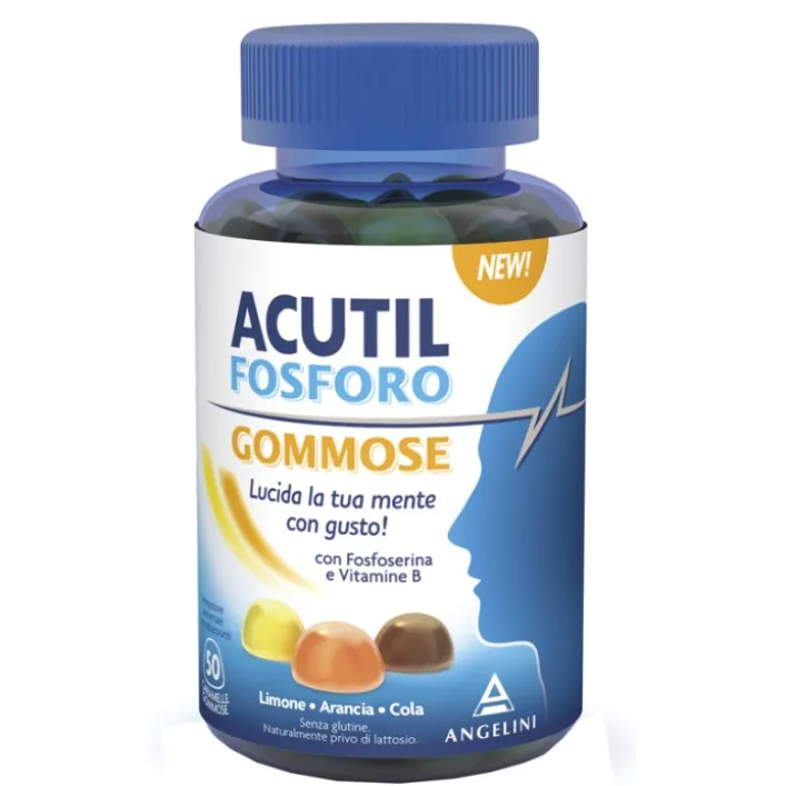 Acutil Fosforo 50 Caramelle Gommose - Integratore Alimentare
