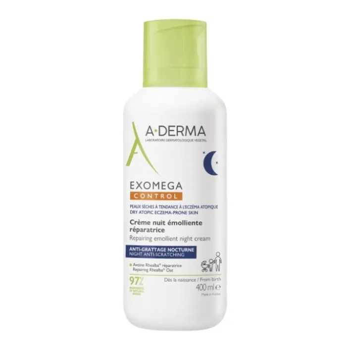 Aderma Exomega Control Crema Notte 400 ml