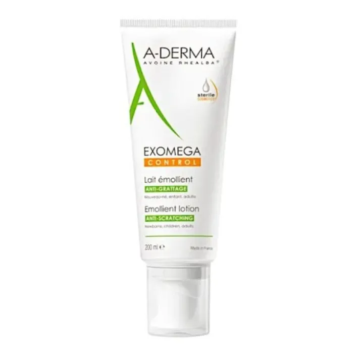 Aderma Exomega Control Latte Emolliente Corpo 200 ml