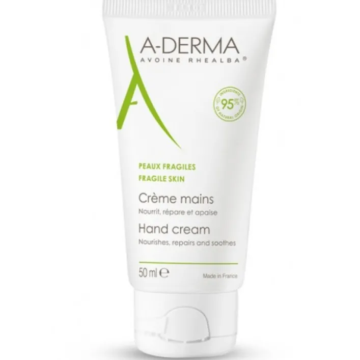 A-Derma Les Indispensables Crema Mani Riparativa 50 ml