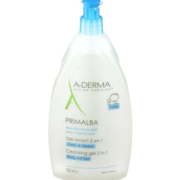 A-Derma Primalba Gel Detergente 2in1 Flacone 750 ml