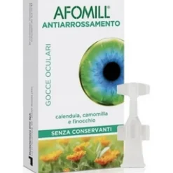 Afomill Antiarrossamento Gocce Oculari 10 Flaconcini Monodose