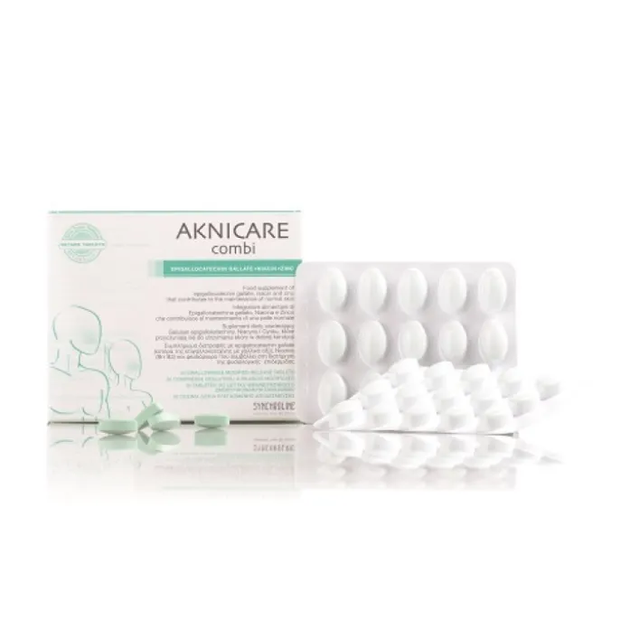 Aknicare Combi 30 Compresse - Integratore Alimentare