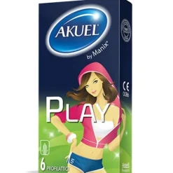 Akuel Play Profilattici Sicuri e Comfortevoli 6 pezzi