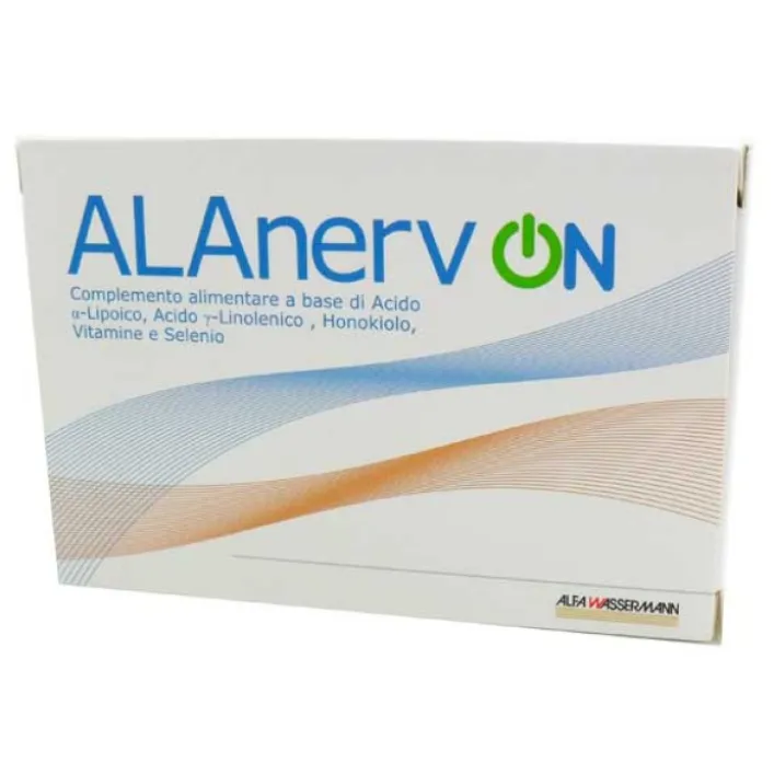Alanerv On 20 Compresse - Integratore Antiossidante Neurotrofico
