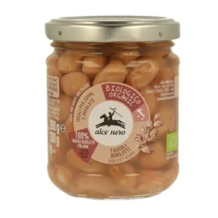 Alce Nero Fagioli Borlotti Lessati Biologici 200 grammi