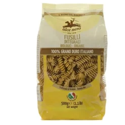 Alce Nero Fusilli Integrali Biologici 500 grammi