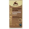Alce Nero Tavoletta Cioccolato al Latte con Nocciole Intere Bio 100 grammi