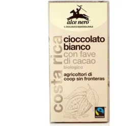 Alce Nero Tavoletta Cioccolato Bianco 100 grammi