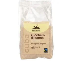 Alce Nero Zucchero di Canna Chiaro Biologico 500 grammi