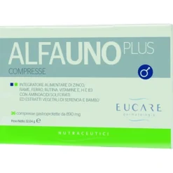 Alfauno Plus 36 Capsule - Integratore Pelle Unghie e Capelli