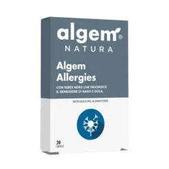 Algem Allergies 30 Capsule - Integratore Benessere Naso e Gola