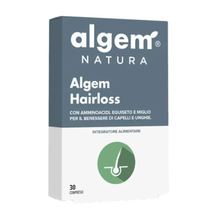 Algem Hairloss 30 Compresse - Integratore per Cuoio Capelluto