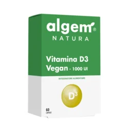Algem Vitamina D3 Vegan 1000 U.I. 60 Capsule - Integratore Alimentare
