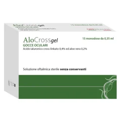 AloCrossGel Soluzione Oftalmica 15 flaconcini monodose