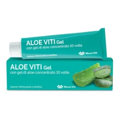 Aloe Viti Gel Rinfrescante Lenitivo Pelle Arrossata 100 ml
