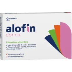 Alofin Donna 30 + 30 Compresse - Integratore Capelli e Unghie
