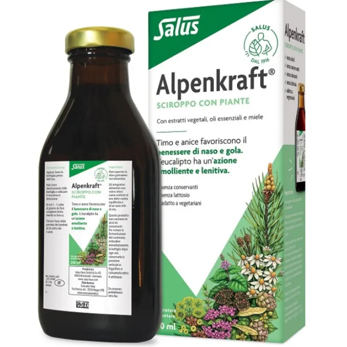Alpenkraft Tonico Erbe Alpine 250 ml - Integratore Alimentare
