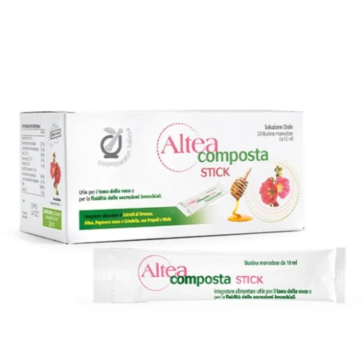 Altea Composta 20 stick - Integratore Benessere Gola