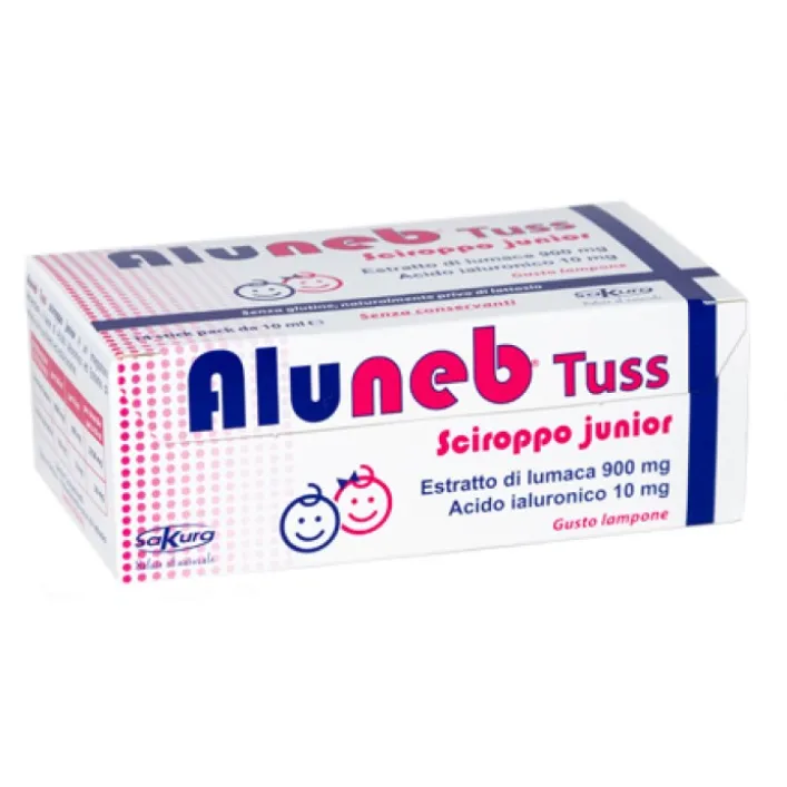 Aluneb Tuss Sciroppo di Lumaca 14 Stick - Integratore Tosse
