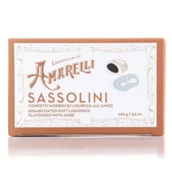 Amarelli Sassolini Liquirizia all'Anice 100 grammi