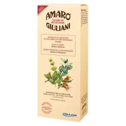 Amaro Giuliani Elisir Benessere 300 ml - Integratore Benessere Intestino