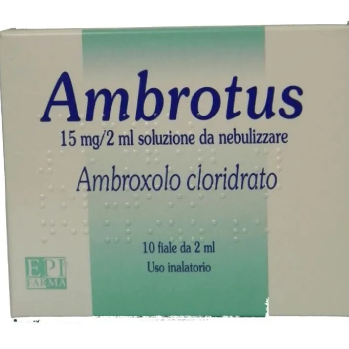 Ambrotus Nebulizzatore 15 mg/2 ml 10 fiale