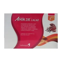 Amin 21K Cacao Polvere 336 grammi - Integratore Alimentare