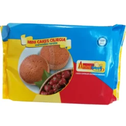 Amino' Happy D Mini Cakes Ciliegia Merendine Soffici 160 grammi