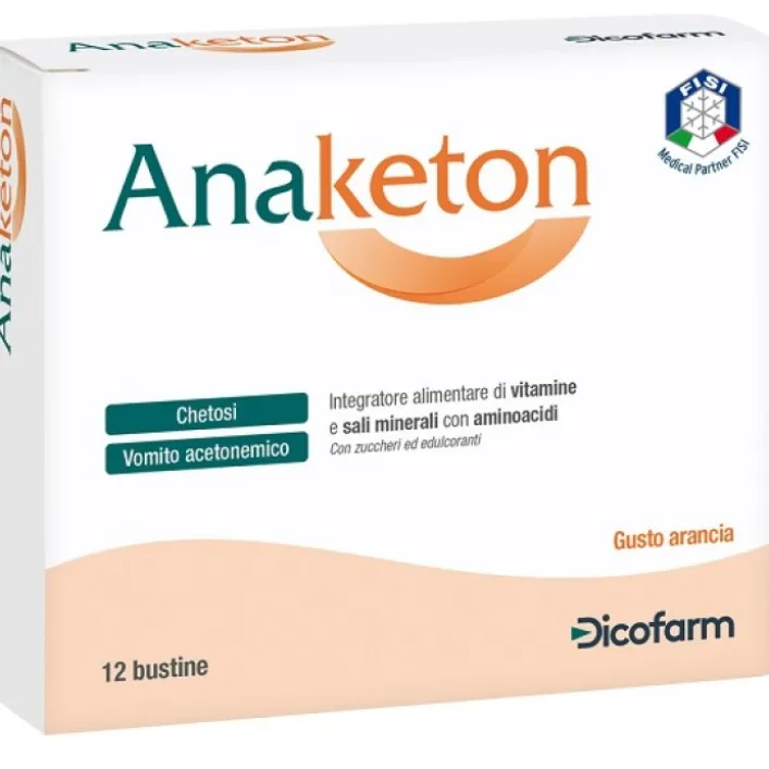 Anaketon 12 Bustine - Integratore Vitamine e Sali Minerali