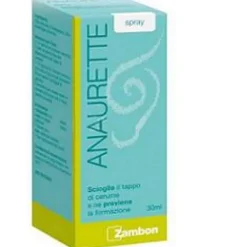 Anaurette Spray Lavaggio Orecchie per Rimuovere Cerume