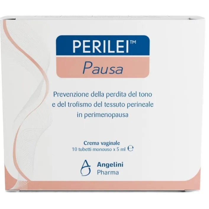 Angelini Perilei Crema Vaginale 10 Tubetti da 5 ml