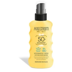 Angstrom Kids Latte Solare Spray Idratante SPF 50+ Protezione Bambini 175 ml
