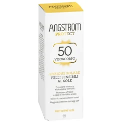 Angstrom Lozione Solare Pelli Sensibili al Sole SPF 50+ 100 ml