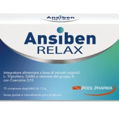 Ansiben Relax 15 Compresse - Integratore contro Ansia e Stress