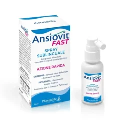 Ansiovit Fast Spray Sublinguale 30 ml - Integratore Benessere Mentale